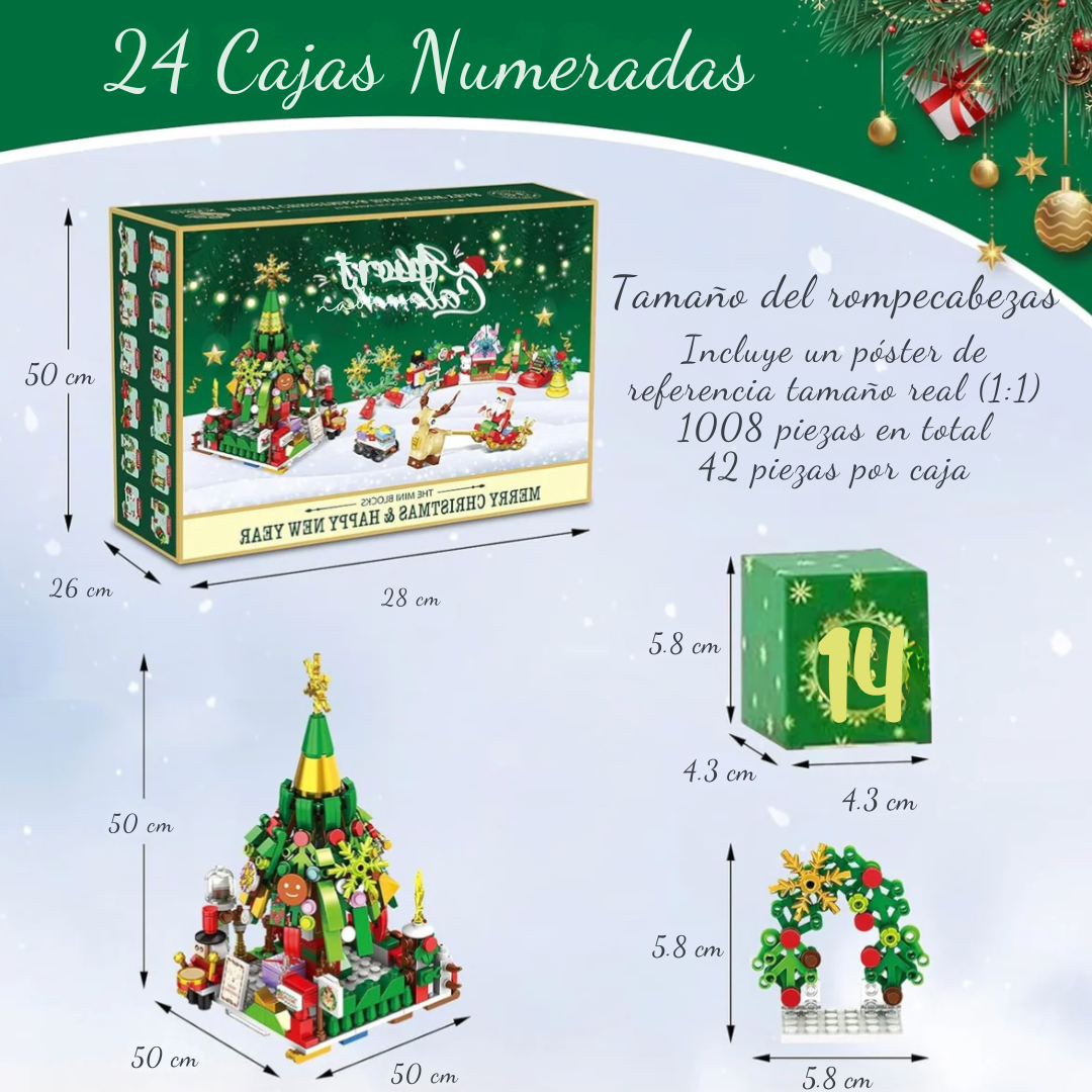 Calendario de adviento navideño 🎄
